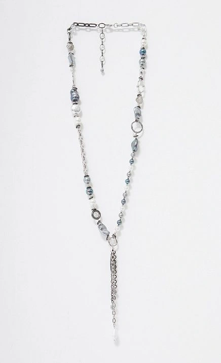  GRIOL. Колье Новогоднее 2 Серый 