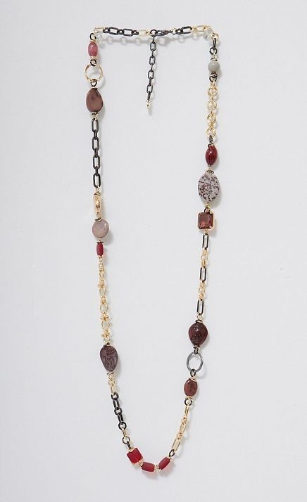GRIOL. Колье Вишневый брауни 2 Бордовый GRIOL GRIOL. Колье Вишневый брауни 2 Бордовый