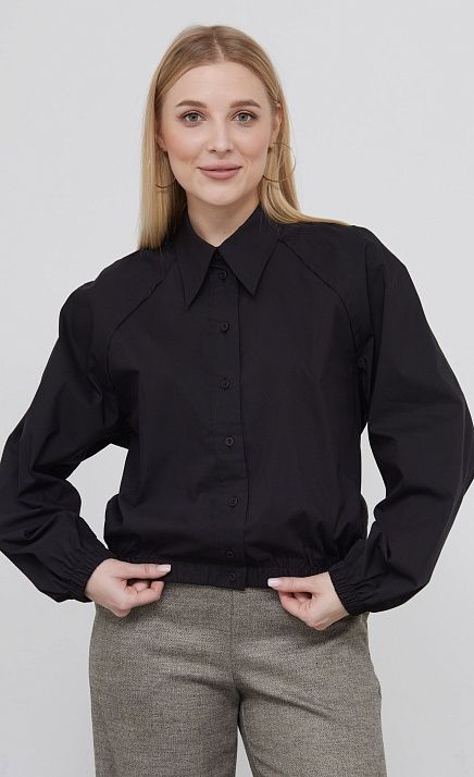 Блузка укороченная на резинке GRIOL