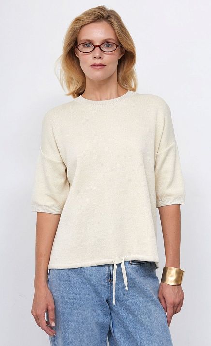 GRIOL. Джемпер жен. 310470.33303.0678L Молочно-серебристый/2 GRIOL GRIOL. Джемпер жен. 310470.33303.0678L Молочно-серебристый/2