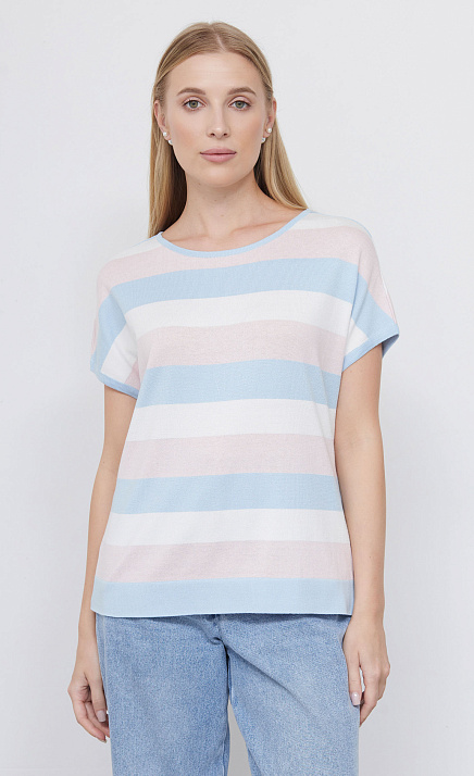 GRIOL. Джемпер жен.310210.33303.0716S Розово-голубой GRIOL GRIOL. Джемпер жен.310210.33303.0716S Розово-голубой