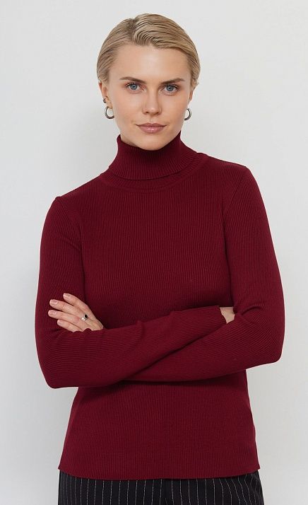 GRIOL. Джемпер жен. 310312.33303.4800N Бордовый GRIOL GRIOL. Джемпер жен. 310312.33303.4800N Бордовый