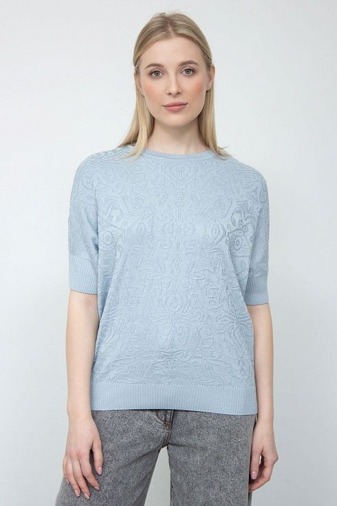  GRIOL. Джемпер жен.310169кр.33303.1600N Голубой GRIOL