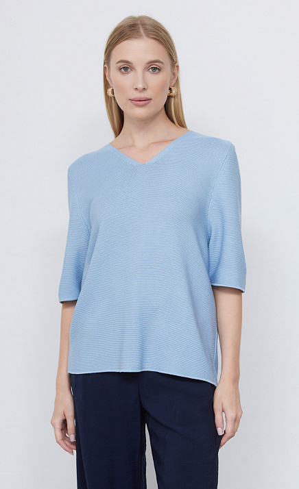 GRIOL. Джемпер жен. 310256.33303.1600N Голубой GRIOL GRIOL. Джемпер жен. 310256.33303.1600N Голубой
