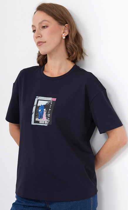  GRIOL. Джемпер жен. 310931.03313.9600E Т.синий 