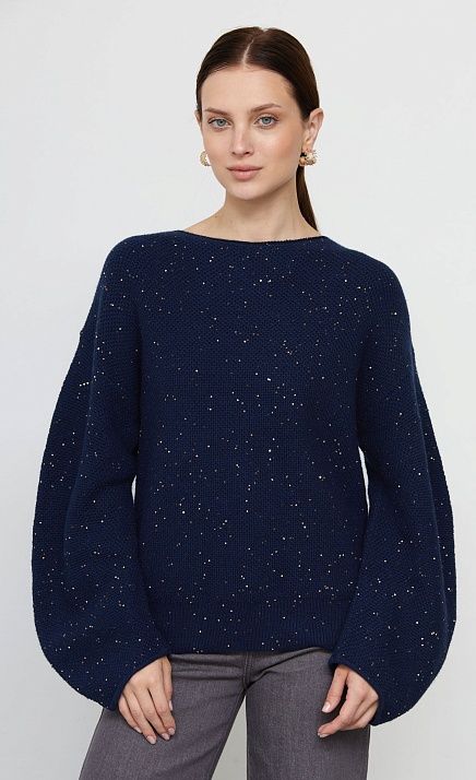 GRIOL. Джемпер жен. 314110.42303.9400N Тёмно-синий GRIOL GRIOL. Джемпер жен. 314110.42303.9400N Тёмно-синий