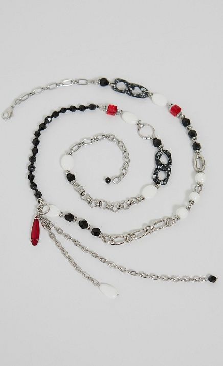  GRIOL. Колье Pokerface2 Черный 