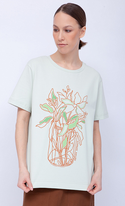 GRIOL. Джемпер жен. 310968.6_313.5200E Мята GRIOL GRIOL. Джемпер жен. 310968.6_313.5200E Мята