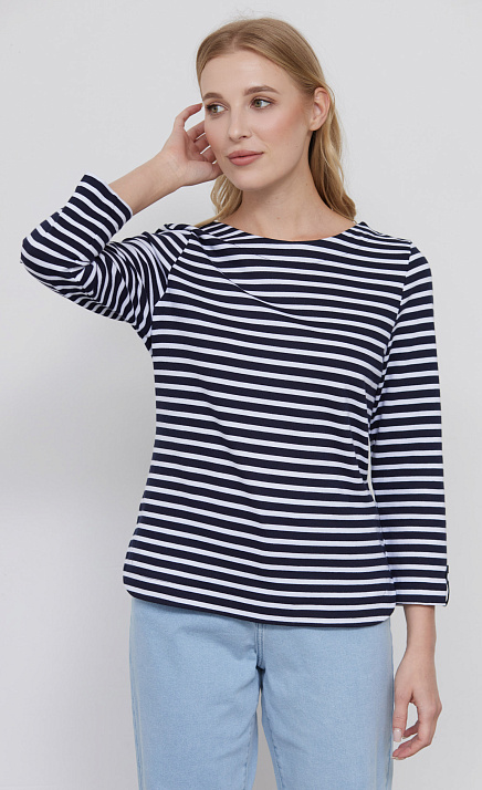 GRIOL. Джемпер жен. 311034УКР.6_313.0298S Бело-синий GRIOL GRIOL. Джемпер жен. 311034УКР.6_313.0298S Бело-синий