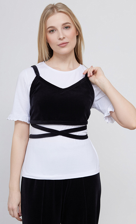  GRIOL. Топ жен. 310454.23513.8200N Чёрный 