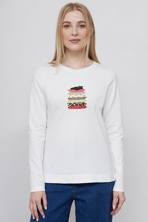  GRIOL. Джемпер жен. 310915.6_313.0200EA Белый GRIOL