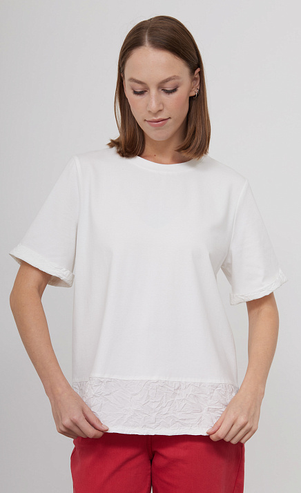 GRIOL. Джемпер жен. 311031.6_313.0700N Молочный GRIOL GRIOL. Джемпер жен. 311031.6_313.0700N Молочный