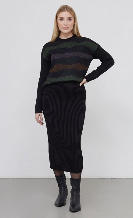  GRIOL. Юбка жен. 350115.02303.8200N Чёрный 