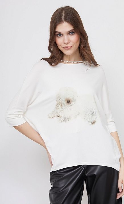 GRIOL. Джемпер жен. 310657.03313.0700E Молоко GRIOL GRIOL. Джемпер жен. 310657.03313.0700E Молоко