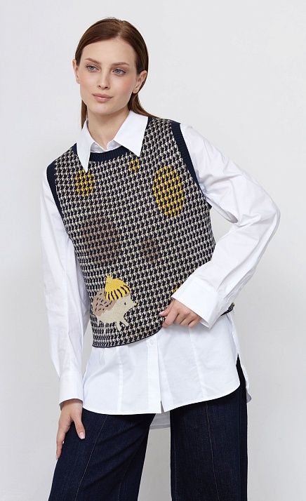  GRIOL. Жилет жен. 380073.33303.8201ZA Мультиколор 