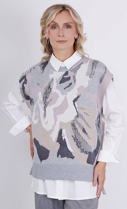 GRIOL. Жилет жен. 380091.33303.8001XF Мультиколор 