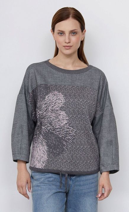 GRIOL. Джемпер жен. 311143.6_303.7480YF Серый GRIOL GRIOL. Джемпер жен. 311143.6_303.7480YF Серый