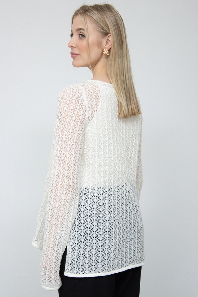 Джемпер жен. 310519.33303.0200K Молочный  (1)