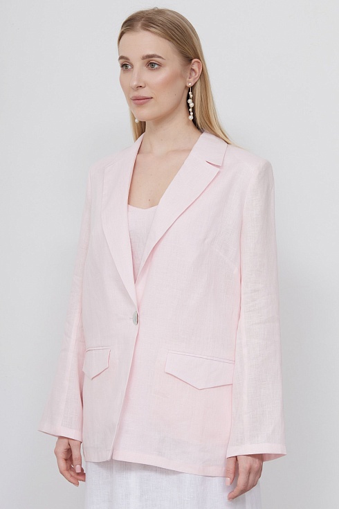 Жакет жен. 376768.37312.6600N Бледно-розовый  (4)