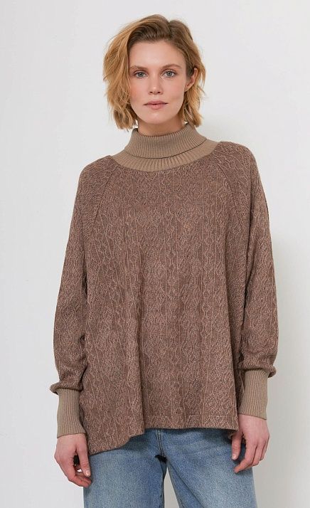 GRIOL. Джемпер жен. 311004ГМ.6_313.0600N Бежевый GRIOL GRIOL. Джемпер жен. 311004ГМ.6_313.0600N Бежевый