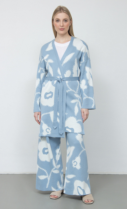  GRIOL. Жакет жен. 370224.33303.0716F Молочно-голубой 