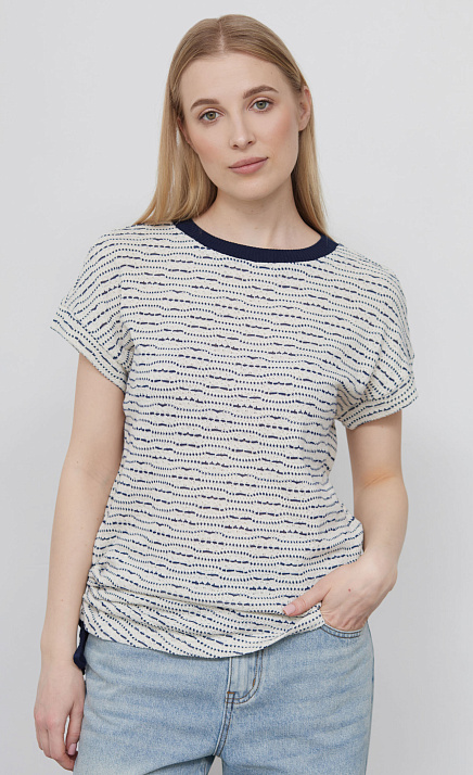 GRIOL. Джемпер жен. 310910КГ.03313.0794Y белый/синий GRIOL GRIOL. Джемпер жен. 310910КГ.03313.0794Y белый/синий