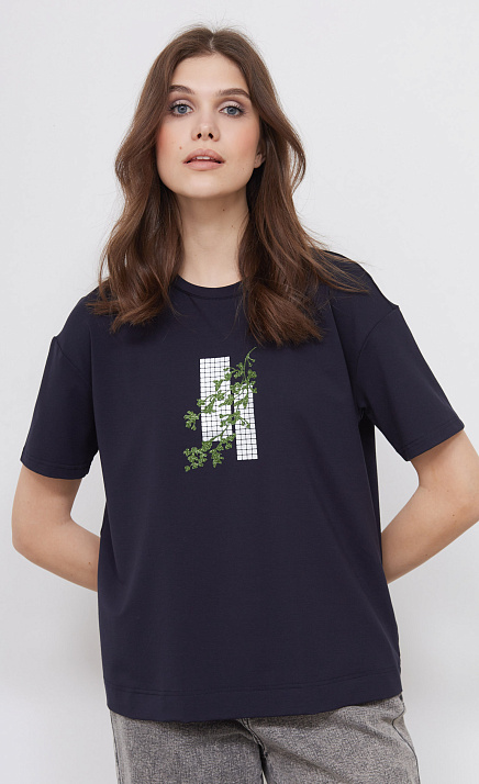 GRIOL. Джемпер жен. 310931.03313.9600E/1 Тёмно-синий GRIOL GRIOL. Джемпер жен. 310931.03313.9600E/1 Тёмно-синий