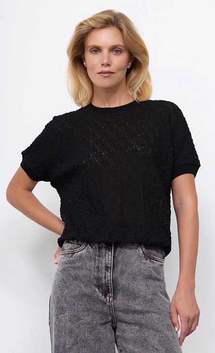 GRIOL. Джемпер жен. 311114.03313.8200F Черный GRIOL GRIOL. Джемпер жен. 311114.03313.8200F Черный